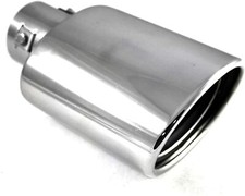 Auspuffblende Endrohr Edelstahl Universal Für Ford Focus Mondeo Escort Transit