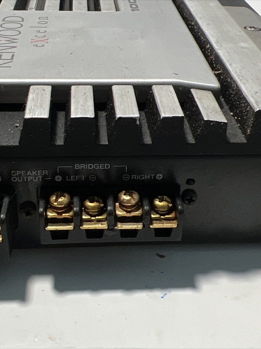 KENWOOD KAC-X520 カーオーディオアンプ 1000W Kenwood Excelon kac-x520 old school 1000 Watts Amplifier | eBay