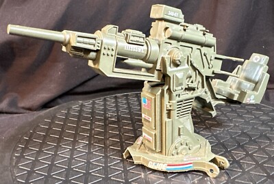 VINTAGE HASBRO 1982 G.I JOE COBRA LOOSE FLAK FIELD CANNON Missing Feet
