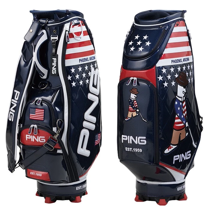 PING Golf Mr.Ping Limited Model Golf Club Caddy Bag 9.5 inch CB-C2201 5way Trico