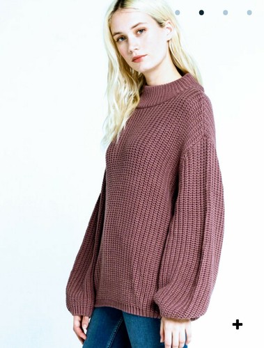 RVCA Women's Fitz Mock Turtleneck 