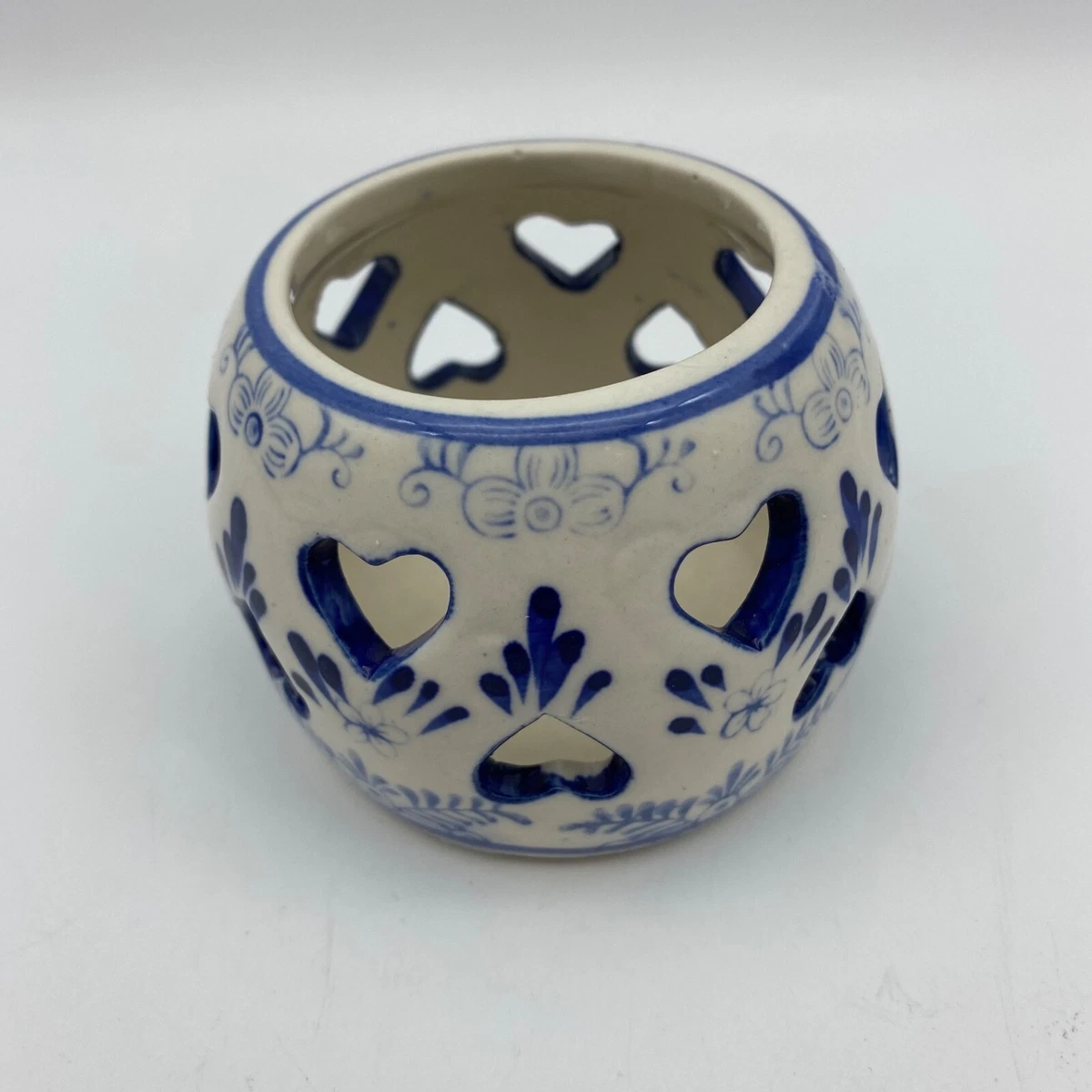 White ceramic 2024 tea light holders