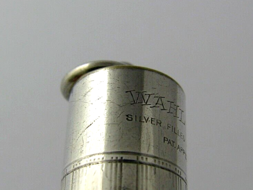WAHL FOUNTAIN PEN SILVER FILLED CHATELAINE FOUNTAIN PEN Wahl Made in USA Used - Picture 14 of 19
