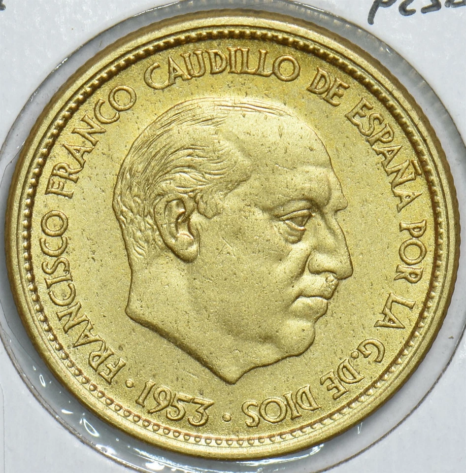 España 1953 2 1/2 Pesetas 198445 envío combinado Foto 2 de 3