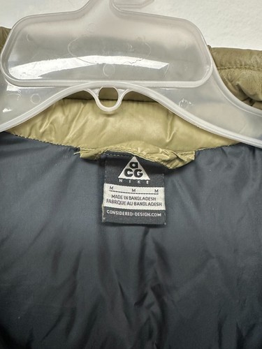 NIKE ACG Vintage 550 Fill Down Vest ERDL Woodland US Military Camo Medium Size - Picture 7 of 10