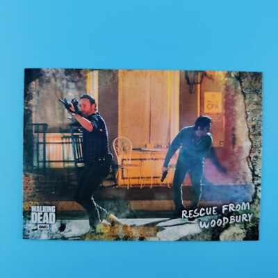 2018 Topps AMC The Walking Dead Road to Alexandria #41 Rescue From Woodbury