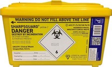 Sharpsafe Medical Sharps Bin Tub (1L)