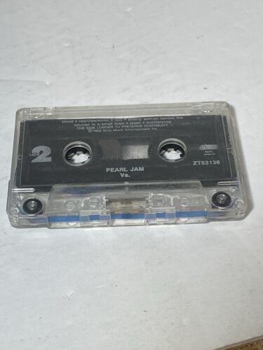 Vs. Pearl Jam Cassette FIVE AGAINST ONE 1993 First Pressing Run Vedder Epic VTG - Picture 3 of 3