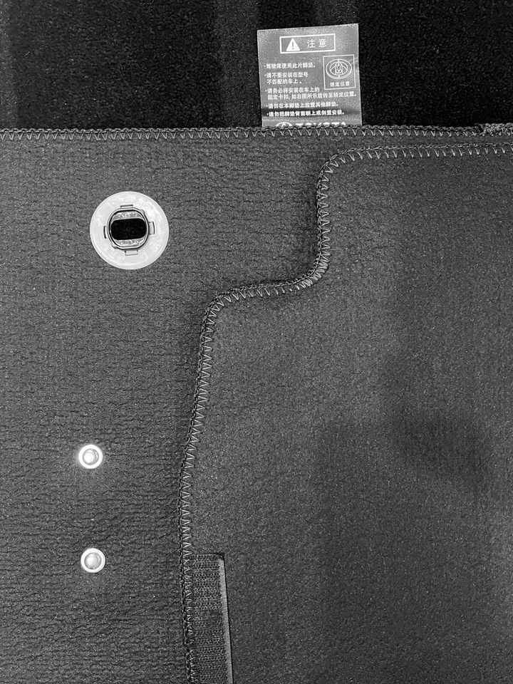 Juego de 5 alfombrillas/alfombra Toyota Camry 2025-2026, negro, original OEM Foto 4 de 4