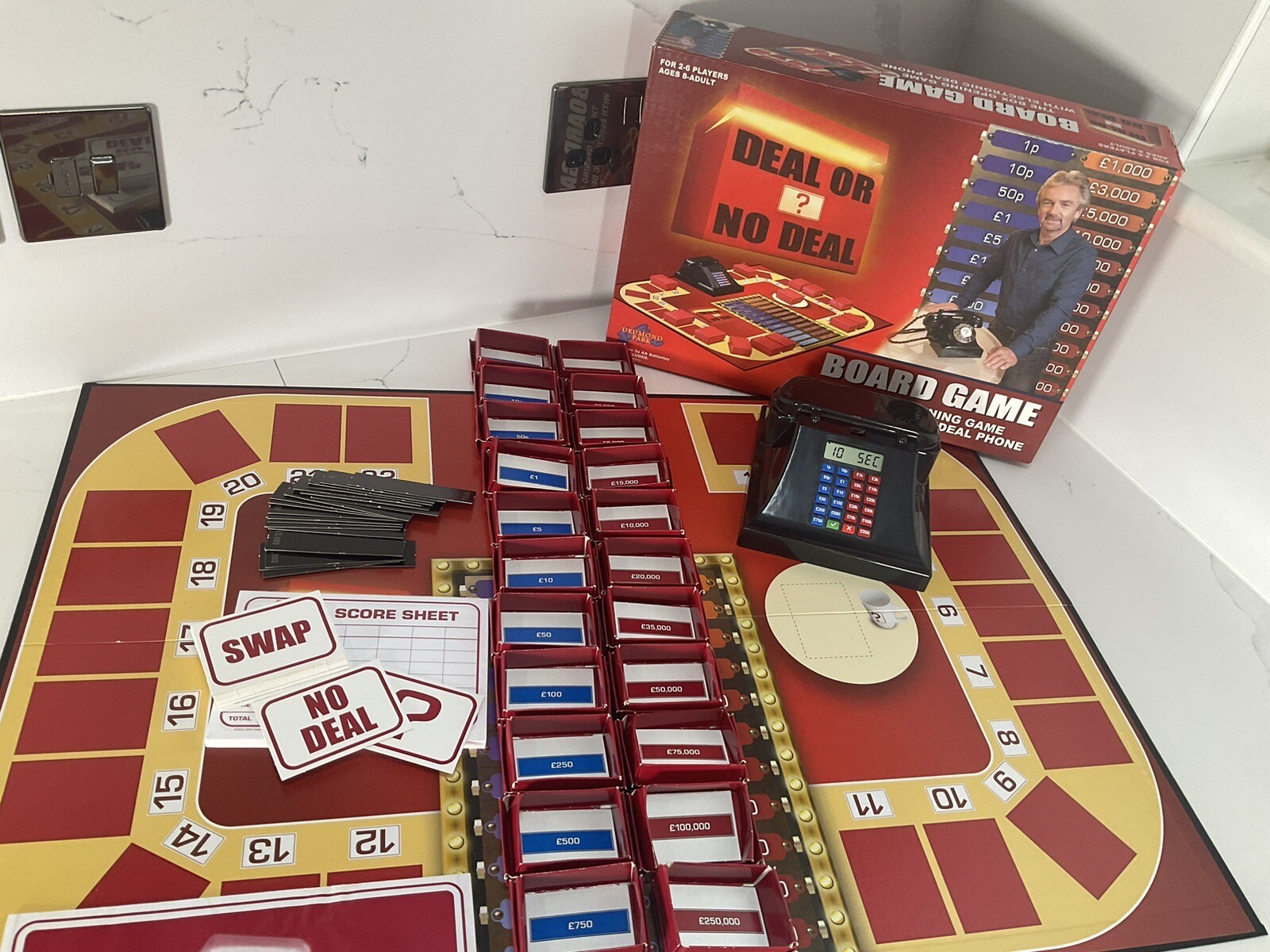 Deal or No Deal Board Game Electronic Rare Drumond Park Fully Working See Pictur
