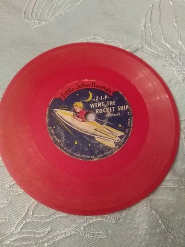 5" 78 RPM-Little John Records: On the Merry-Go-Round/Zip Went the Rocket Ship - Picture 2 of 5
