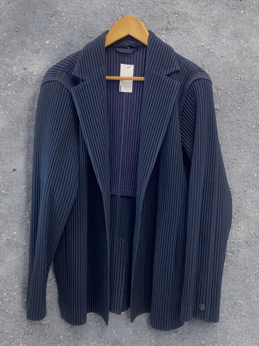 HOMME PLISSE BASICS プリーツジャケットHP55JD201 1221022330015.jpg