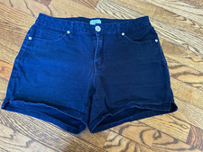 Women's Crown Ivy Navy Blue Shorts, Size 8