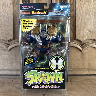 Todd McFarlane's Spawn Deluxe Edition Ultra Action Figure Badrock 1995 New