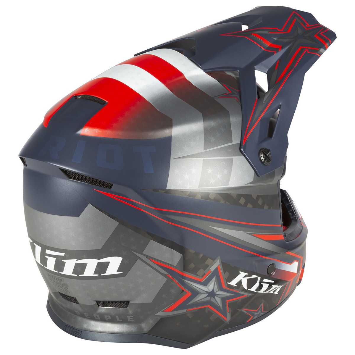 Klim F3 Carbon Helmet ECE (Patriot We The People) 3761-000-xxx