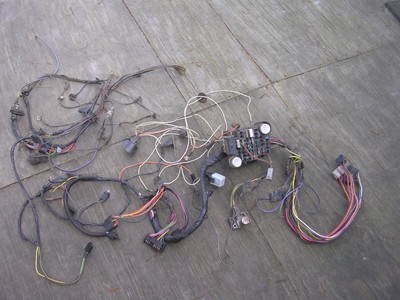 77 78 79 80 81 82 83 84 85 86 87 CHEVY GMC TRUCK C10 * DASH WIRING