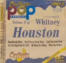 40013 WHITNEY HOUSTON  CHARTBUSTER KARAOKE CDG