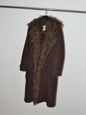 Chloé Fw2000 By Stella Mccartney Faux Fur Lined Runway Coat