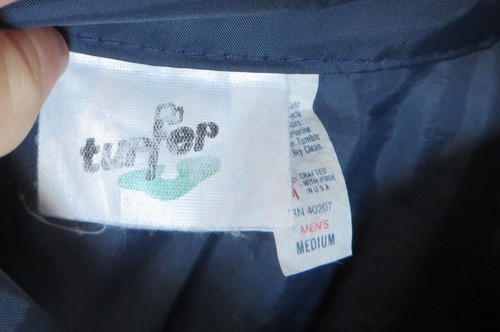 Vtg Norton Champagne Turfer Windbreaker Jacket Made in USA Pullover Zip Size MED - Picture 5 of 5