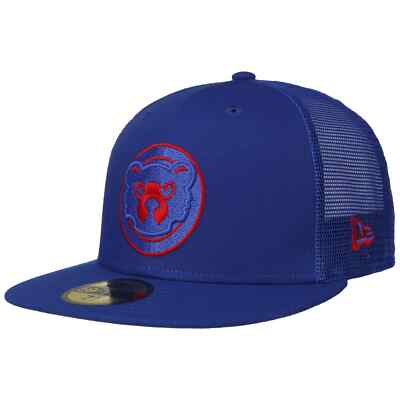 NEW ERA 59Fifty Batting Practice Cubs Mesh Cap Basecap Baseballcap Fitted