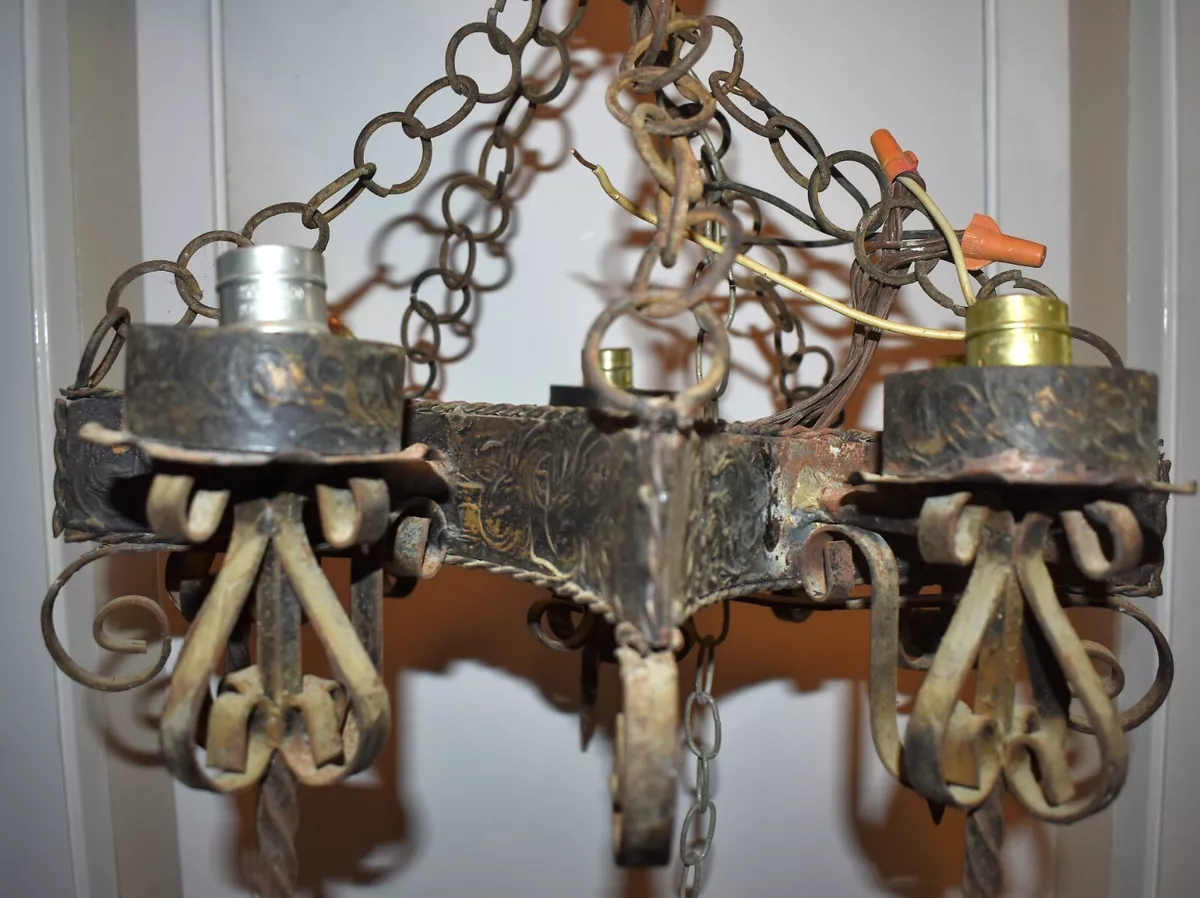 Vintage light cheap fixtures ebay