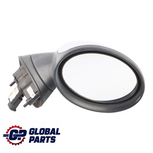 Mini Cooper One R50 R53 Exterior Right Door Wing Mirror O/S Chrome 3 Pin