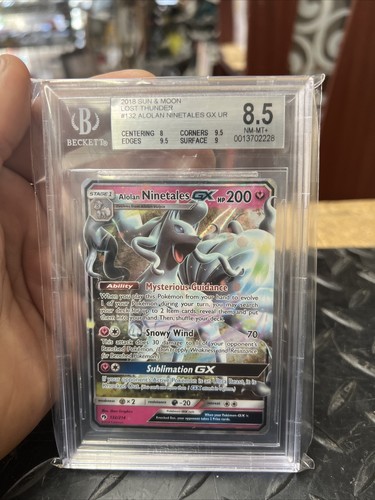 Alolan Ninetales-GX graded BGS 8.5 for sale on eBay