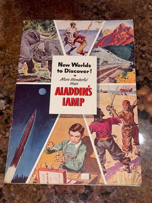 1950 '' NEW WORLDS MORE WONDERFUL THAN ALADDINS LAMP'' Booklet