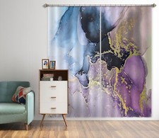 3D Pink Smudge Texture ZHUA200 Photo Curtain Window Blockout Fabric Amy 2023