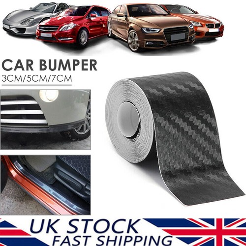 Nano Carbon Fiber Car Sticker DIY Door Sill Anti Scratch Protector Tape