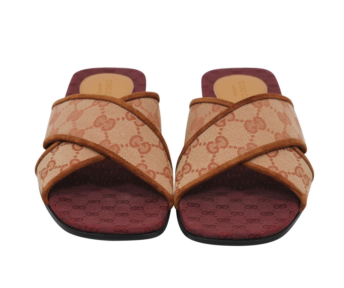 GUCCI サンダル 赤と緑 クロスストラップ 楽天市場】GUCCI グッチ アンクルストラップ プラットフォーム