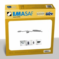 Imasaf ESD Auspuff Endtopf für Lancia Dedra + SW (835) 1.8 16V 83KW Bj.96-99