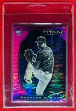 SPENCER STRIDER - RC - 2022 Panini Chronicles Titan Pink - Atlanta Braves
