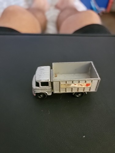 1969 " Scaffolding Truck " Mercedes Matchbox Series No.11 Lesney - Picture 8 of 9