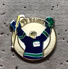 Vancouver Canucks Epic Victory Luongo's 72 Saves NHL Hockey Pin