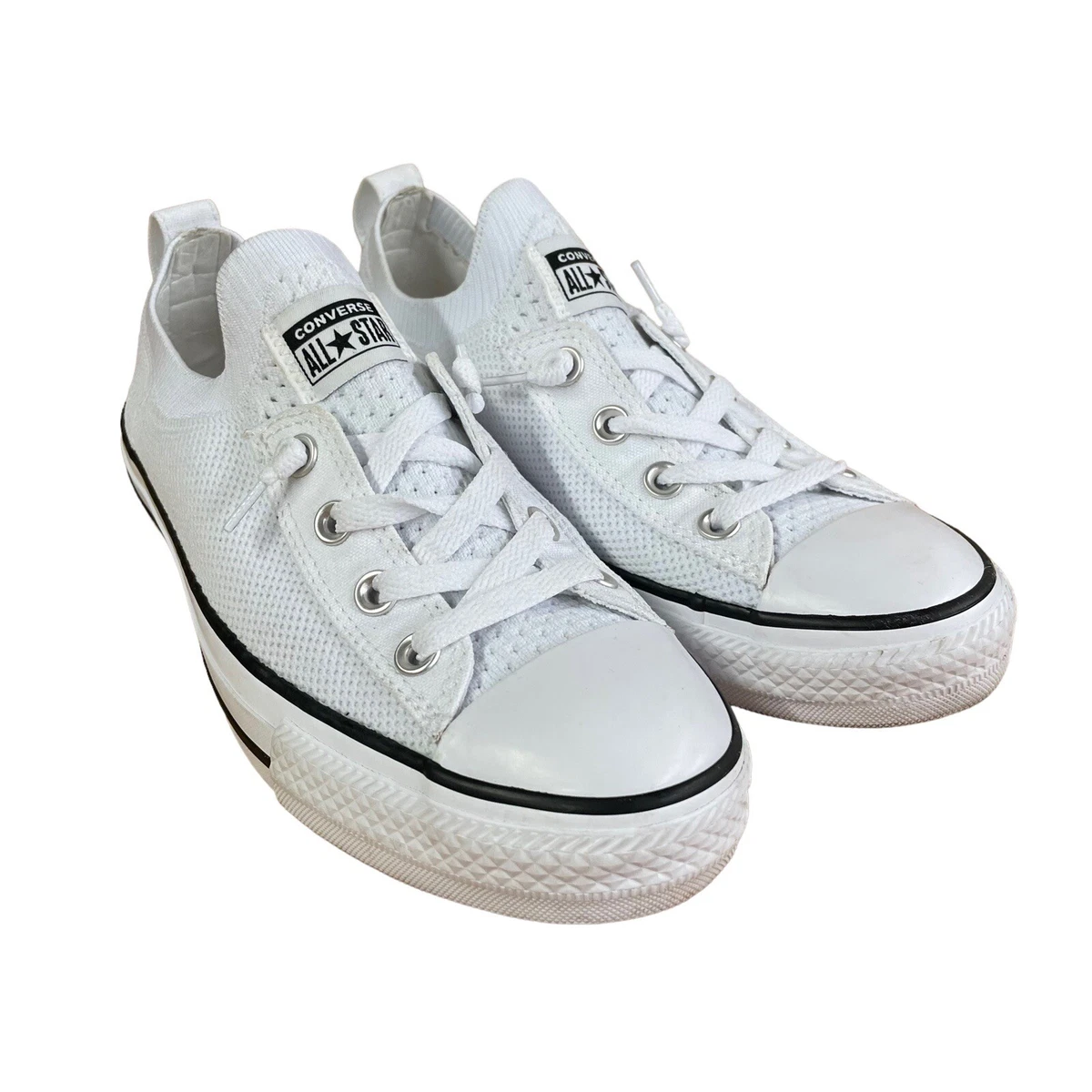 Converse All Star White Mesh Slip On eBay