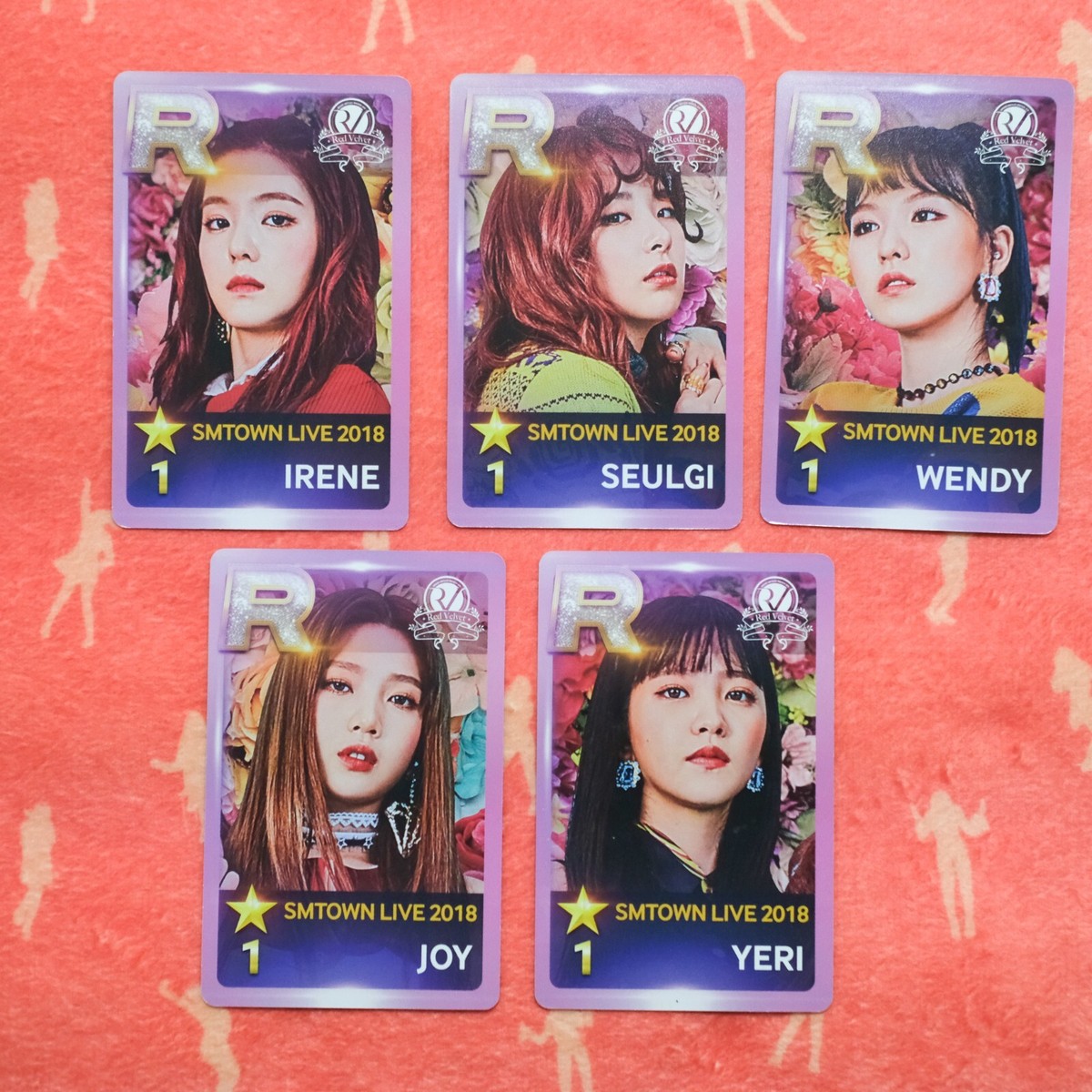 RED VELVET Superstar SMTOWN Photocard set SMTOWN Live in