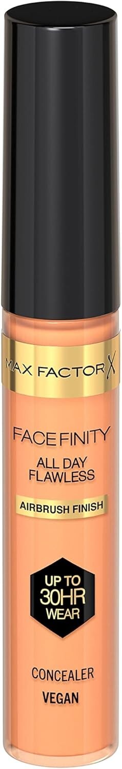 MAX FACTOR FACEFINITY ALL DAY FLAWLESS CONCEALER AIRBRUSH FINISH SHADE 050 VEGAN