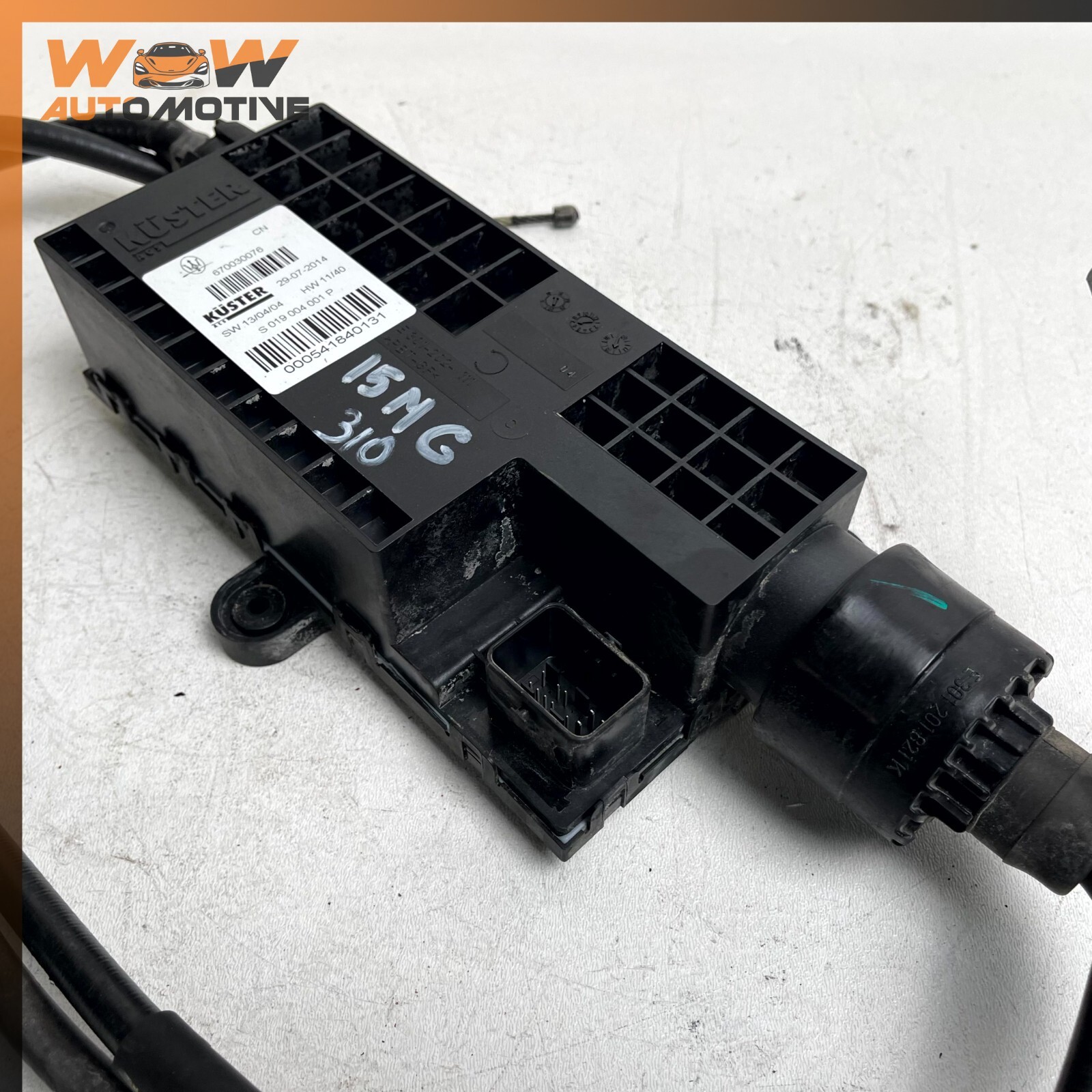 14-17 MASERATI GHIBLI QUATTROPORTE RWD PARKING BRAKE CONTROL ACTUATOR OEM