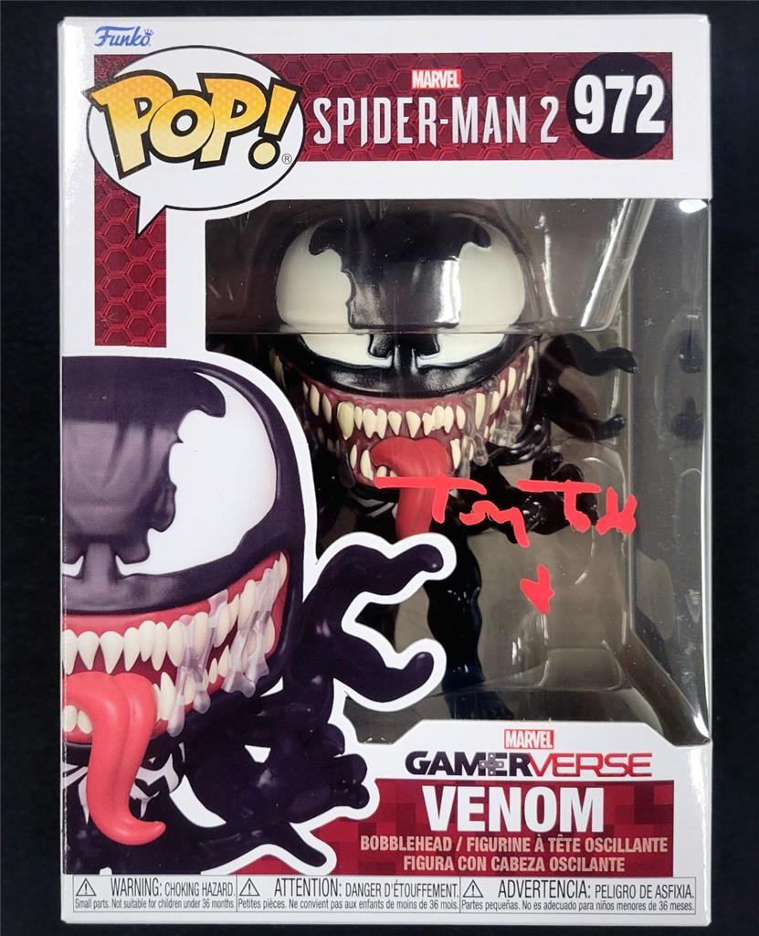 Tony Todd signed Funko Pop! autograph Venom Voice Spider-Man 2
