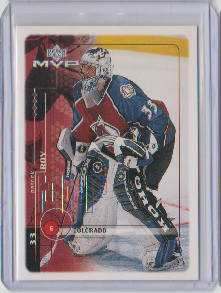 1998-99 Upper Deck MVP #52 Patrick Roy Colorado Avalanche