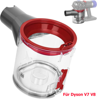Für Dyson V7 V8 SV10 SV11 Vakuum Staub Behälter Kanister Ersatz Teil 967699-01