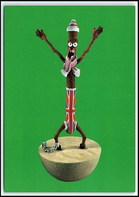 Vintage Peperami ''Fanimal'' UK Boomerang Media Promo Postcard 2000s Adver... K138