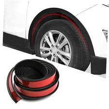 Car Wheel Eyebrow Arch Trim Lips Strip Fender Flare Protector Universal 3.8CM
