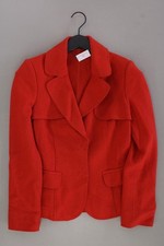 Marc Cain Wollblazer Regular Blazer für Damen Gr. 38, M orange aus Schurwolle