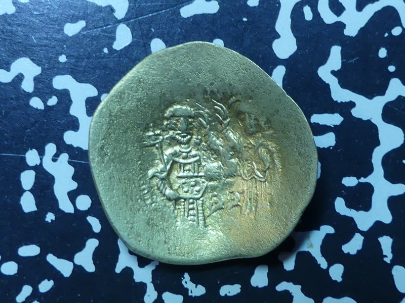FH-2915, BYZANTINESCYPHATE, 27/28mm od, 3.5 gm, ** GOLD **