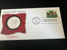 1994 BOSNIA 500 DINARA EOHIPPUS COIN-1996 CAPEX (TORONTO) US .32 EOHIPPUS FDC