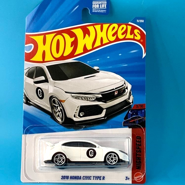 HOT WHEELS 2026 2018 HONDA CIVIC TYPE R WHITE 11/250 JJH88