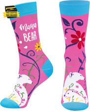 Funny Socks for Mother Women - Novelty Mothers Day Birthday Gifts for Mom - Craz