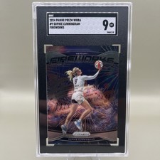 2024 PANINI PRIZM WNBA FIREWORKS #9 SOPHIE CUNNINGHAM SGC 9